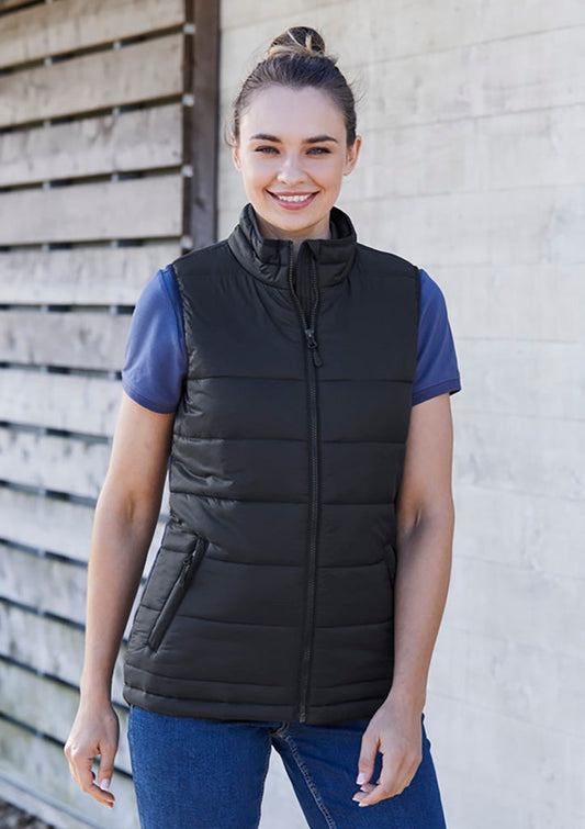 Biz Collection Alpine Ladies Puffer Vest (J211L)