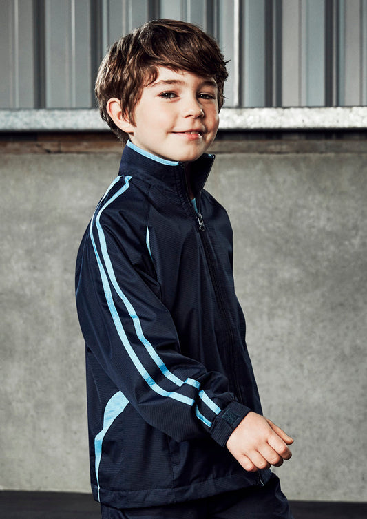 Biz Collection Kids Flash Track Top (J3150B)