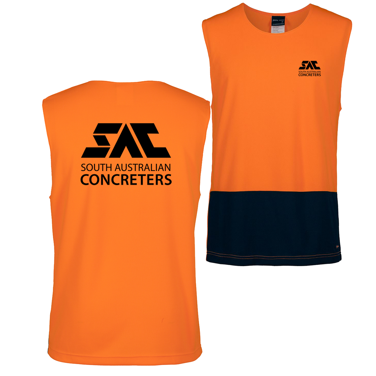 SAC JB'S HI VIS MUSCLE TOP