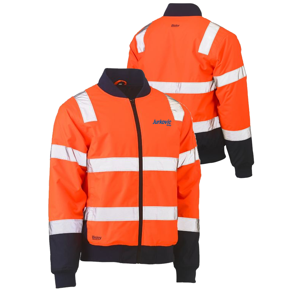 JURKOVIC Taped Hi Vis Bomber Jacket