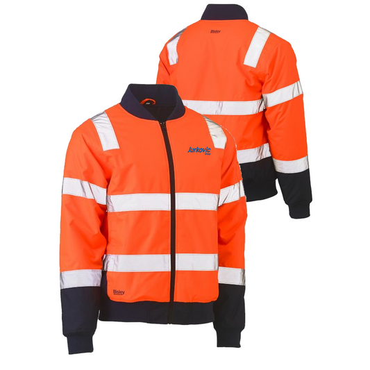 JURKOVIC Taped Hi Vis Bomber Jacket