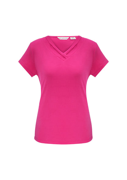 Womens Lana Short Sleeve Top