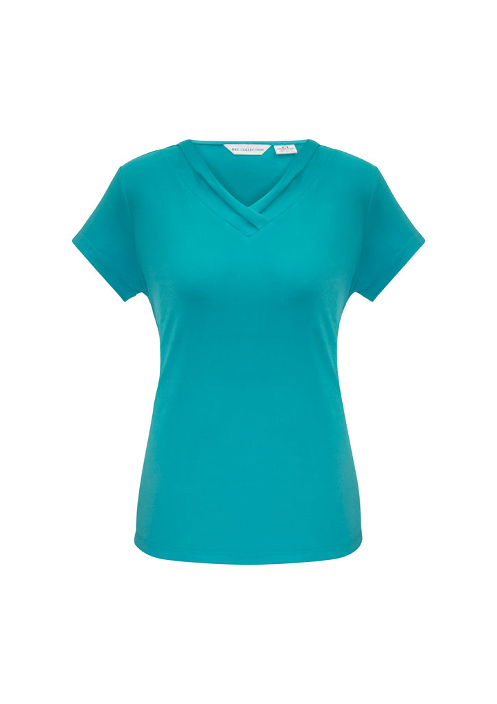 Biz Collection Ladies Lana Short Sleeve Top (K819LS)