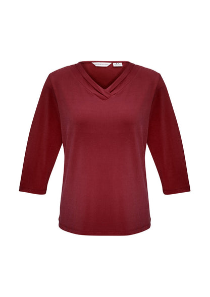 Biz Collection Ladies Lana 3/4 Sleeve Top (K819LT)