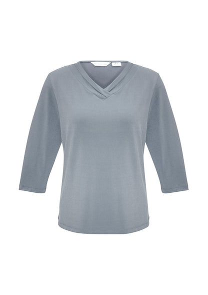 Biz Collection Ladies Lana 3/4 Sleeve Top (K819LT)