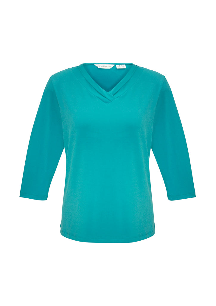 Biz Collection Ladies Lana 3/4 Sleeve Top (K819LT)