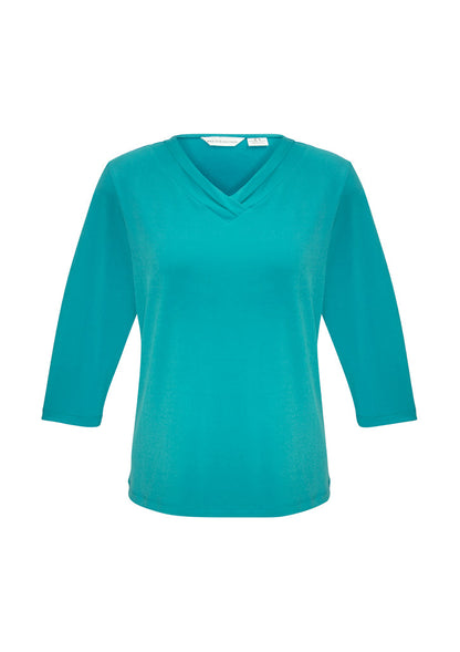 Biz Collection Ladies Lana 3/4 Sleeve Top (K819LT)