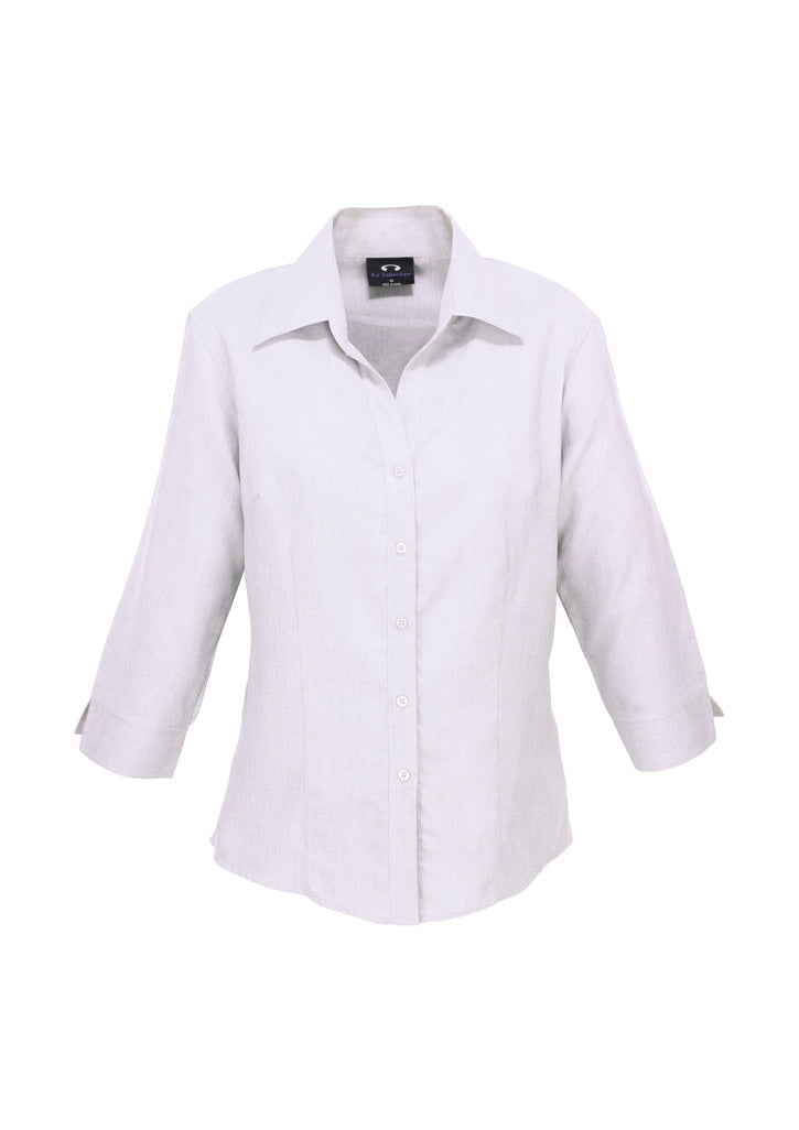 Biz Collection Ladies Plain Oasis 3/4 Sleeve Shirt (LB3600)