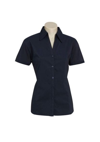 Biz Collection Ladies Metro Short Sleeve Shirt -(LB7301)