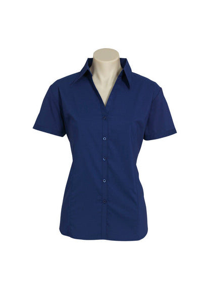 Biz Collection Ladies Metro Short Sleeve Shirt -(LB7301)