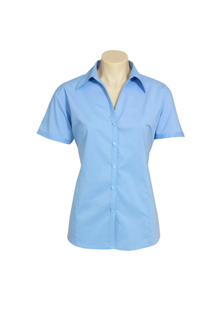 Biz Collection Ladies Metro Short Sleeve Shirt -(LB7301)