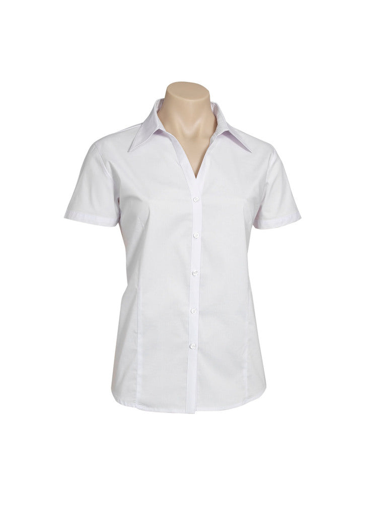 Biz Collection Ladies Metro Short Sleeve Shirt -(LB7301)
