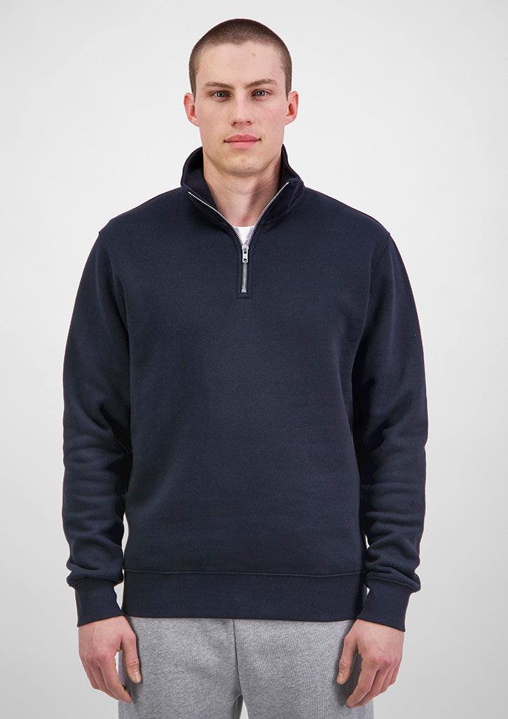 GoodMates Black Mens Everyday 1/4 Zip (X2006M)