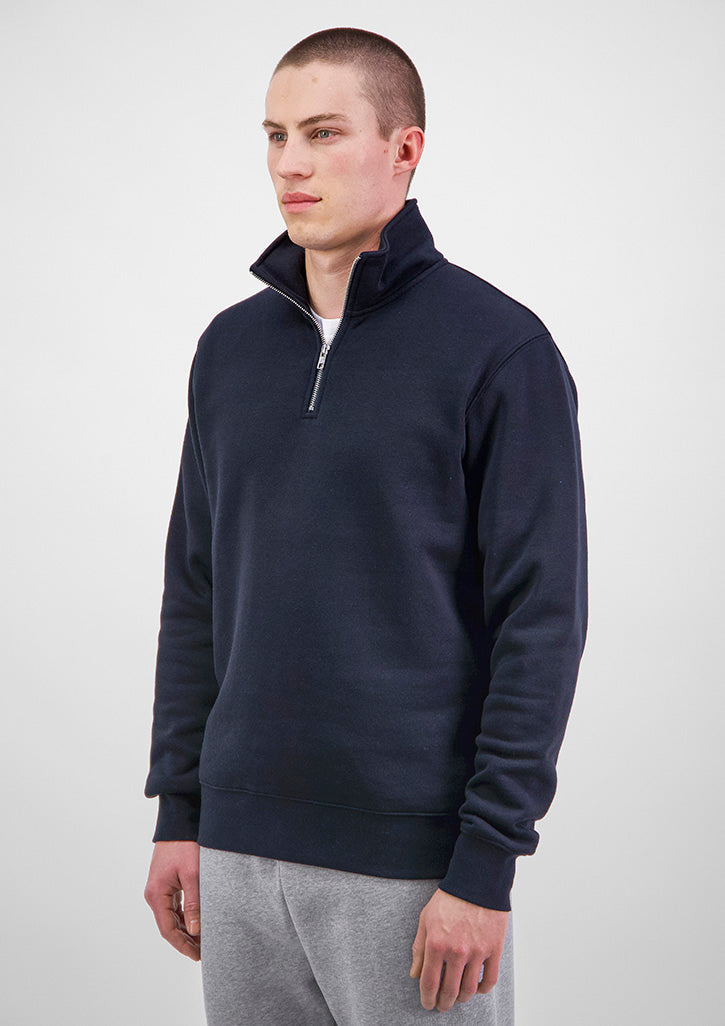 GoodMates Black Mens Everyday 1/4 Zip (X2006M)