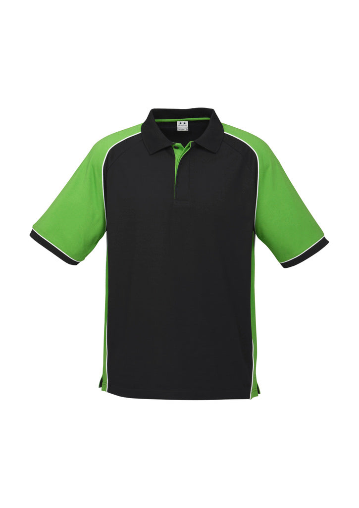 Biz Collection Mens Nitro Short Sleeve Polo- (P10112)