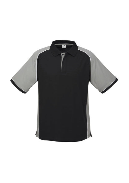 Biz Collection Mens Nitro Short Sleeve Polo- (P10112)