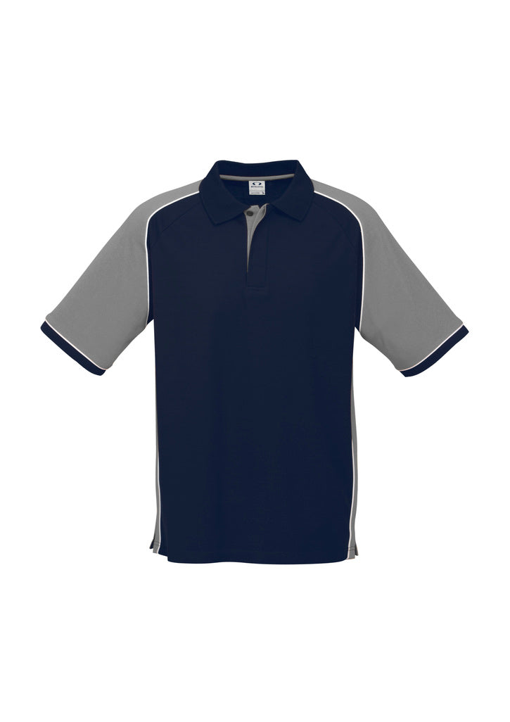 Biz Collection Mens Nitro Short Sleeve Polo- (P10112)