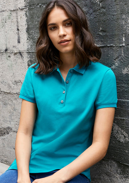 Biz Collection Womens City Short Sleeve Polo (P105LS)