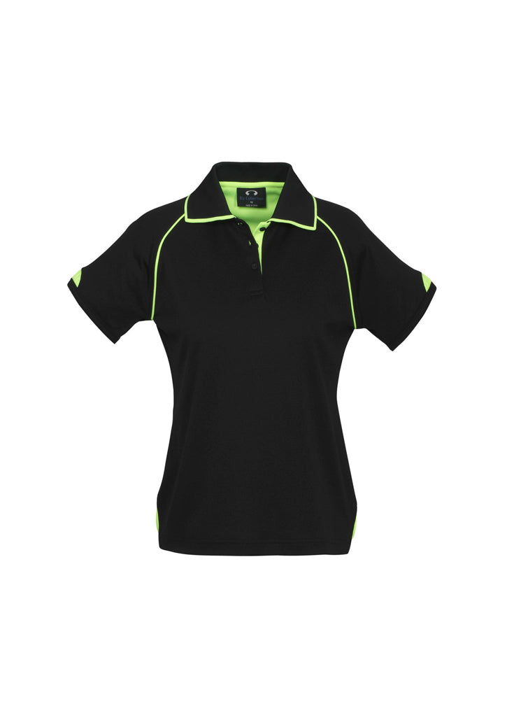 Biz Collection Ladies Womens Fusion Short Sleeve Polo (P29022)