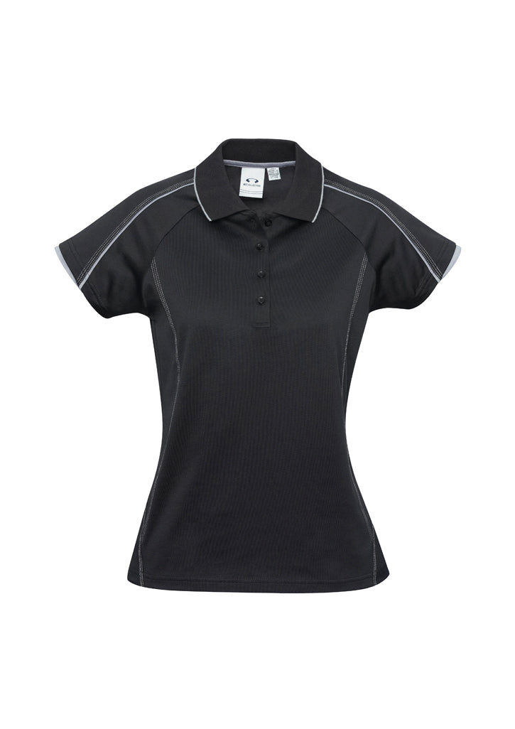 Biz Collection Womens Blade Short Sleeve Polo  (P303LS)