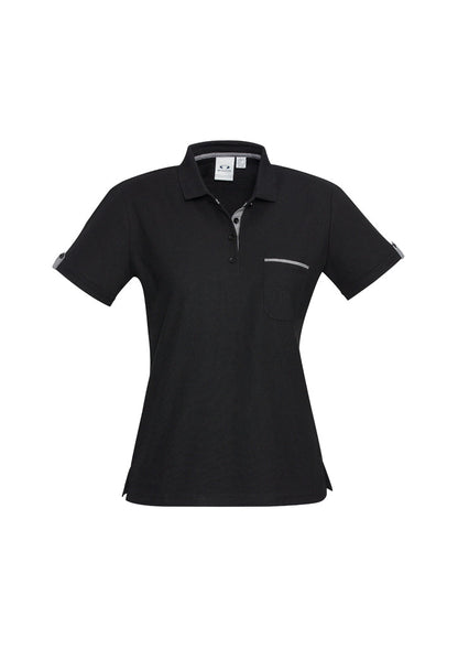 Biz Collection Womens Edge Short Sleeve Polo (P305LS)