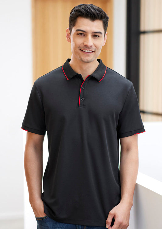 Biz Collection Mens Focus Short Sleeve Polo-(P313MS)