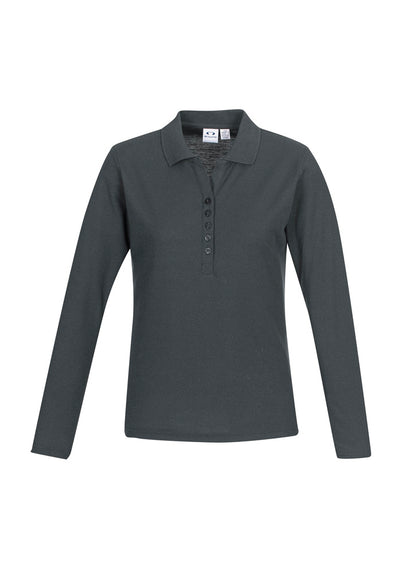 Womens Crew Long Sleeve Polo