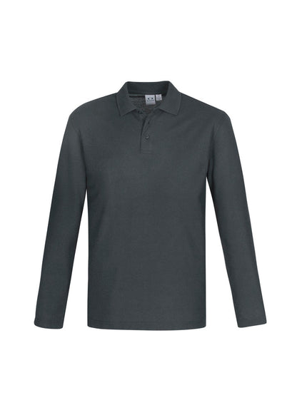Biz Collection Mens Crew Long Sleeve Polo (P400ML)
