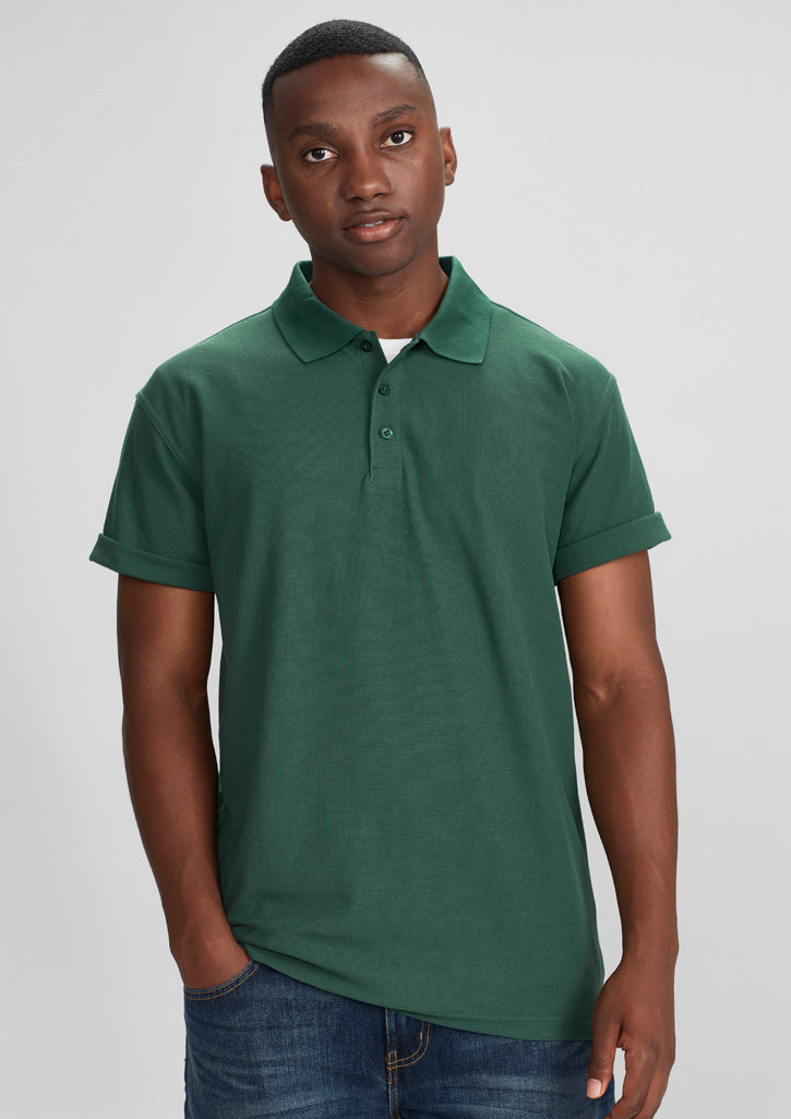 Biz Collection Mens Crew Short Sleeve Polo  2nd (P400MS)