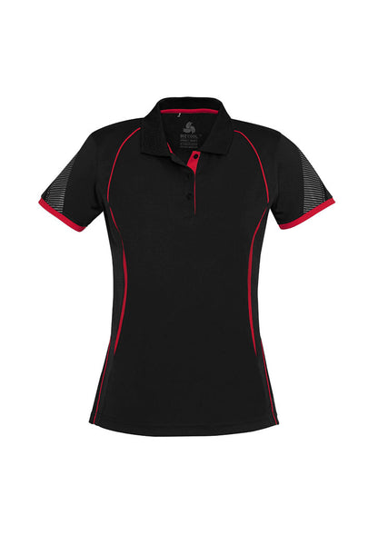 Biz Collection Womens Razor Short Sleeve Polo  2nd (P405LS)