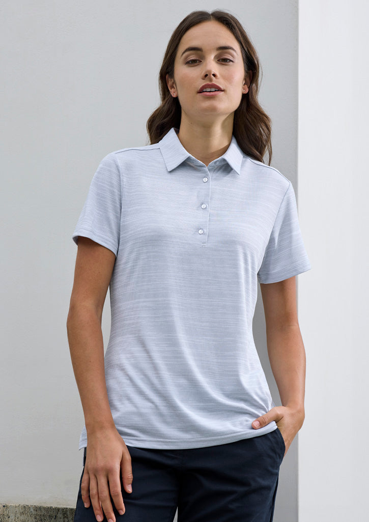 Biz Collection Womens Orbit Short Sleeve Polo(P410LS)