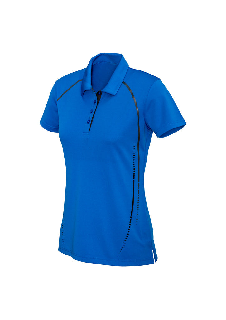 Biz Collection Womens Cyber Short Sleeve Polo  (P604LS)