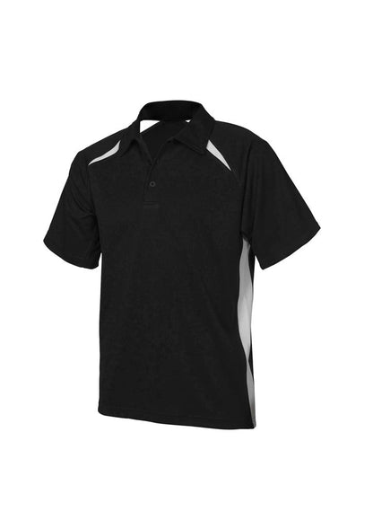 Biz CollectionMens Splice Short Sleeve Polo (P7700)
