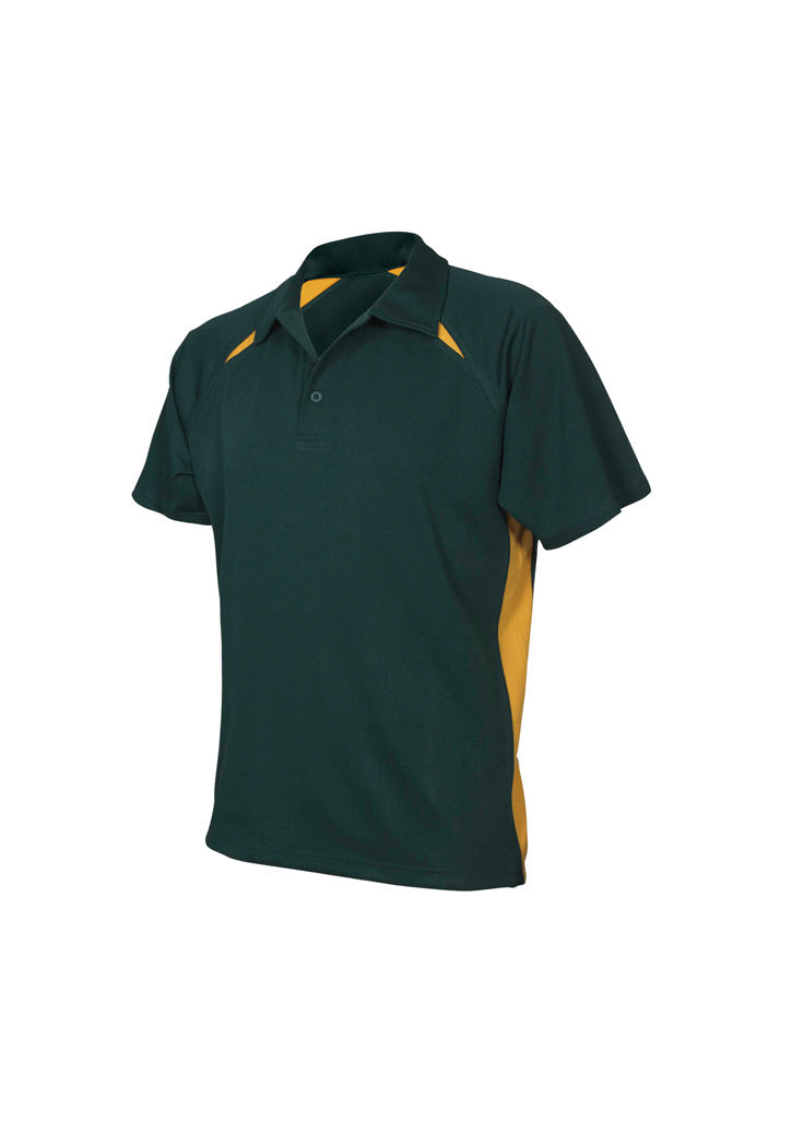 Biz CollectionMens Splice Short Sleeve Polo (P7700)