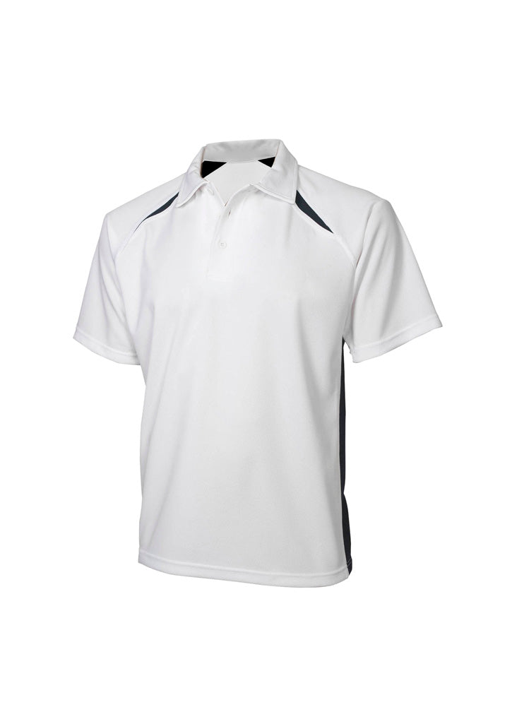 Biz CollectionMens Splice Short Sleeve Polo (P7700)