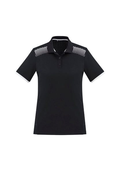 Biz Collection Womens Galaxy Short Sleeve Polo  (P900LS)