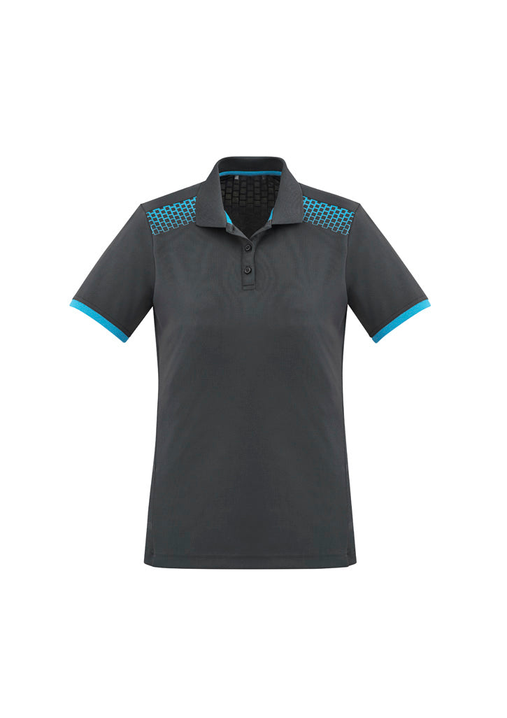 Biz Collection Womens Galaxy Short Sleeve Polo  (P900LS)