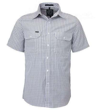 Pilbara Men's Short Sleeve Checked Shirt