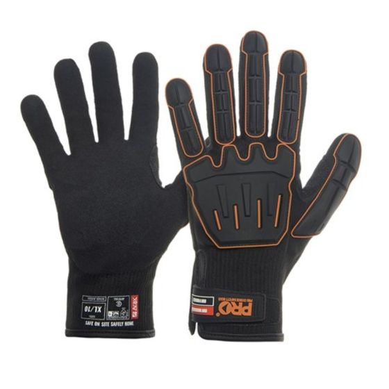 PRO Arax Cut F Impact Glove, Black