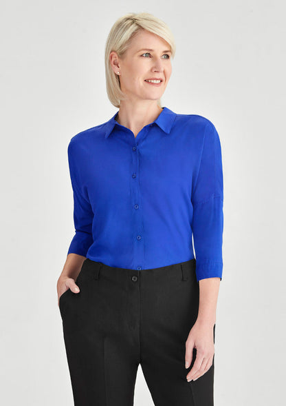 Biz Corporate Dahlia Womens 3/4 Sleeve Blouse (RB366LT)