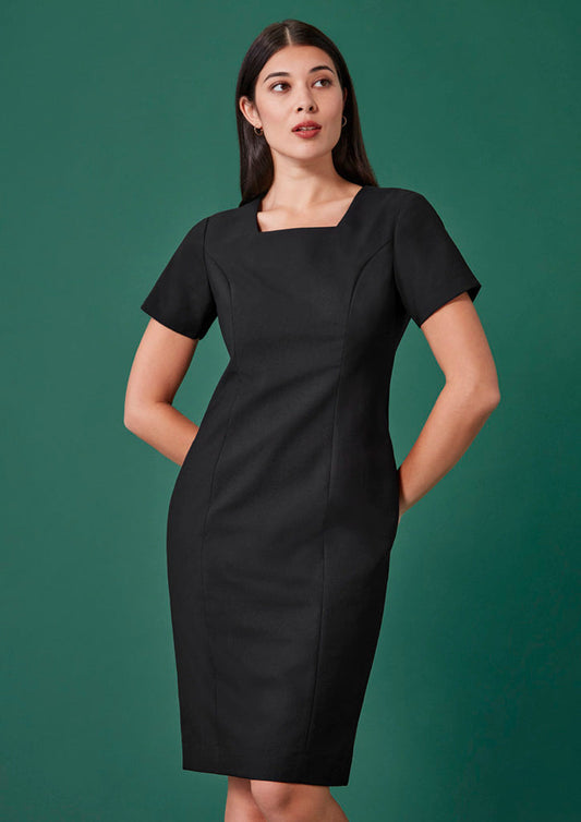 Biz Corporate Womens Renew Short Sleeve Dress- (RD409L)