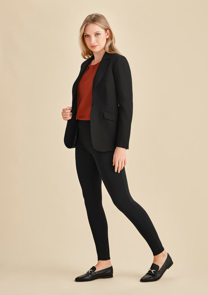 Scuba Ponte Womens High-rise Corporate Legging-(RGP303L)