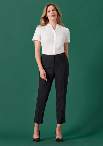 Biz Corporate Womens Renew 7/8 Mid-Waist Slim Leg Pant -(RGP406L)