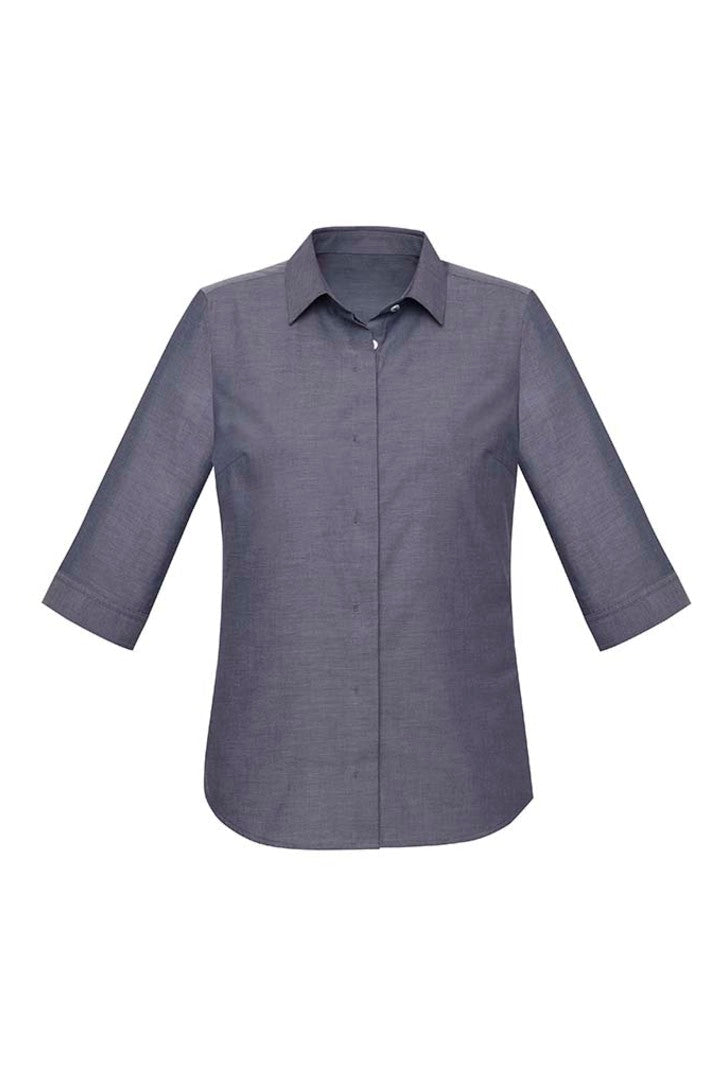 Biz Corporate Womens Charlie 3/4 Shirt (RS968LT)