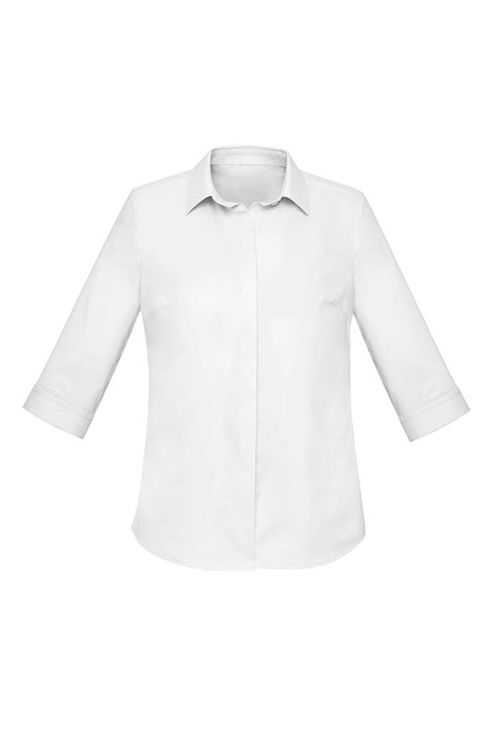 Biz Corporate Womens Charlie 3/4 Shirt (RS968LT)