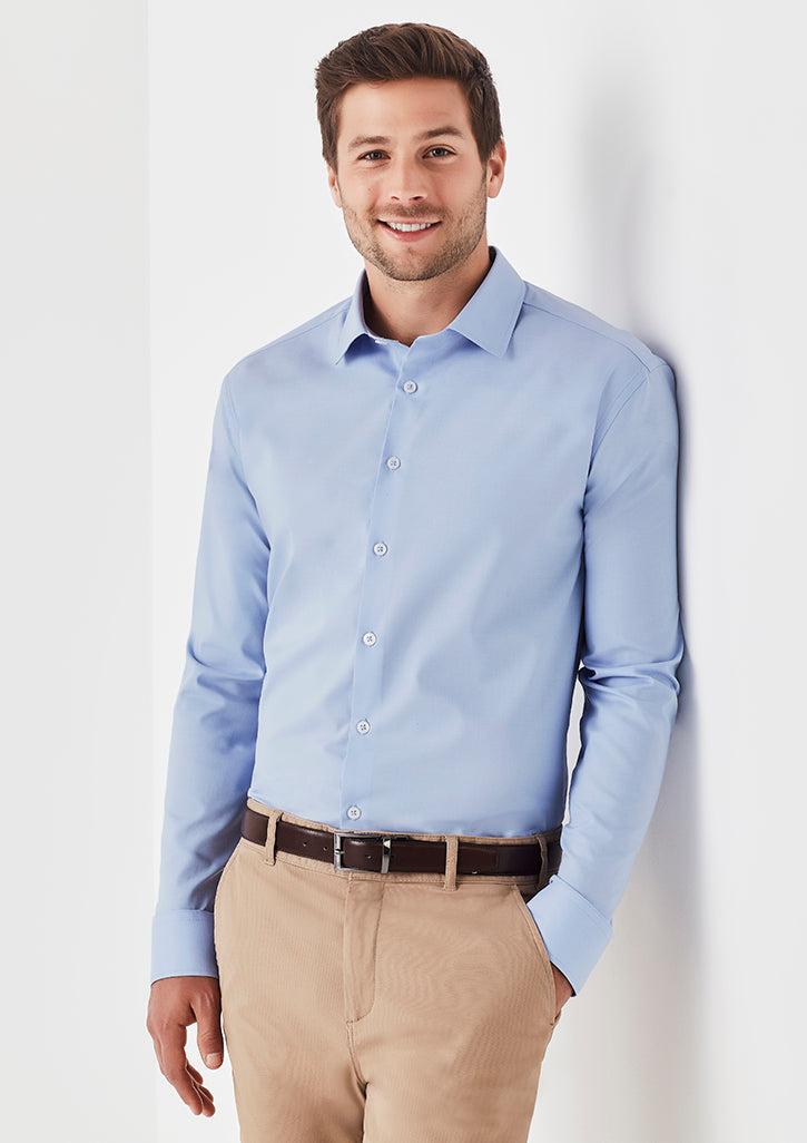 Biz Corporate Mens Charlie Slim Fit L/S Shirt (RS969ML)