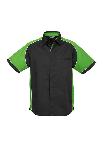 Biz Collection Mens Nitro Short Sleeve Shirt -(S10112)