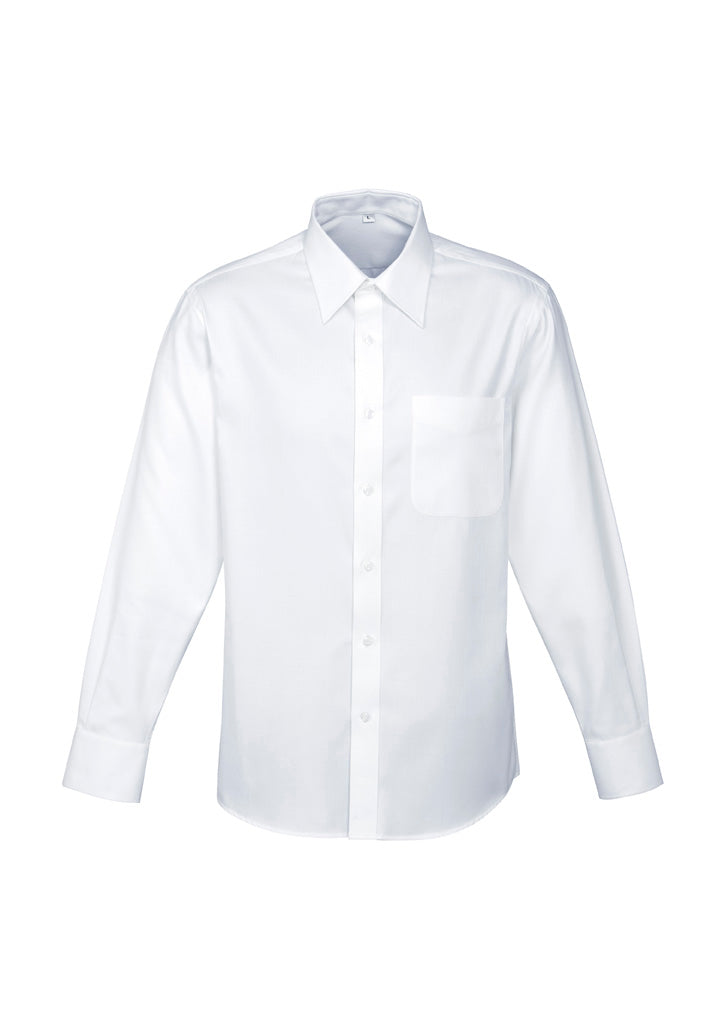 Biz Collection Mens Luxe Long Sleeve Shirt (S10210)