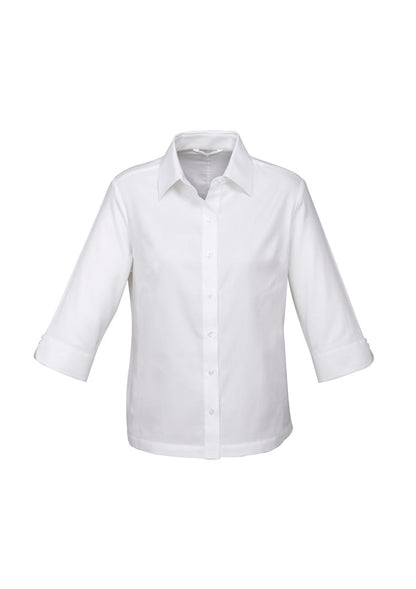 Biz Collection Ladies Luxe 3/4 Sleeve Shirt (S10221)