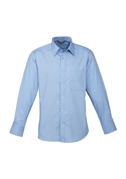 Biz Collection Mens Base Long Sleeve Shirt (S10510)